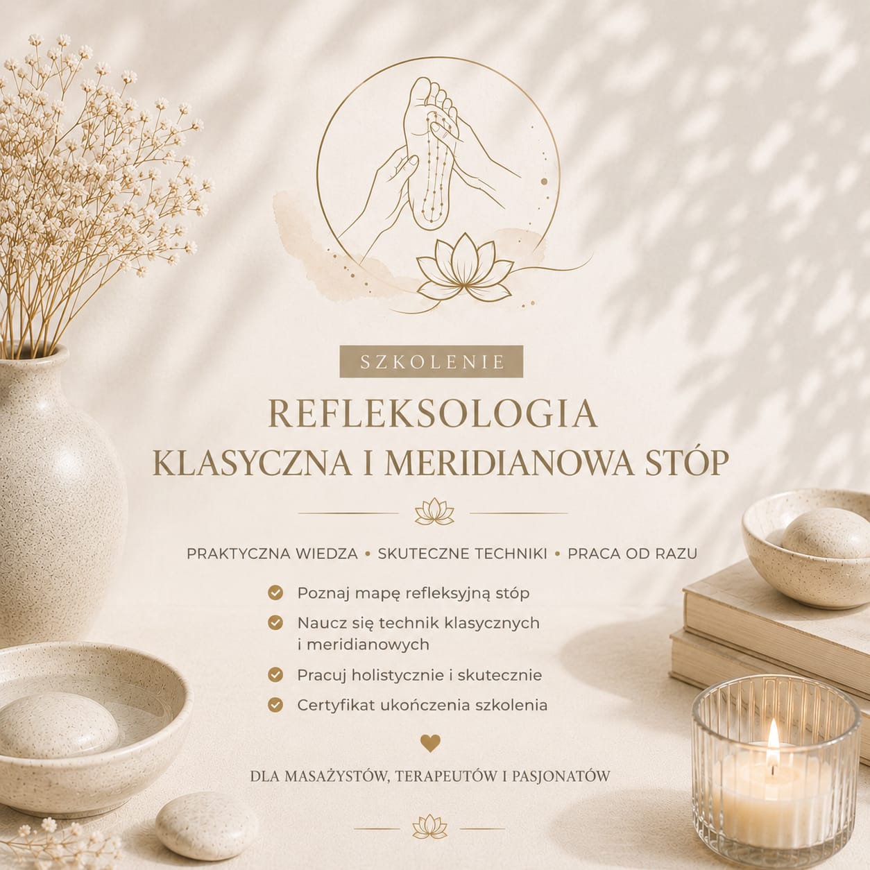 Szkolenie: Klasyczna i Meridianowa Refleksologia Stóp